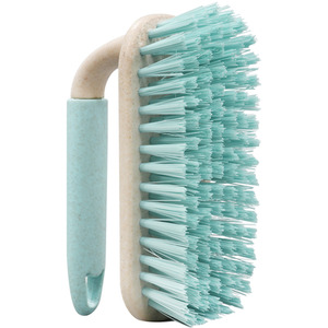 Pro Clean Anti-Bacteria Scrubbing Brush with Handle - Blue by JVL