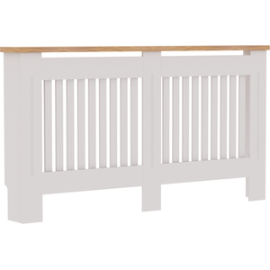 Arlington Radiator Cover - White / 152cm by Vida Designs