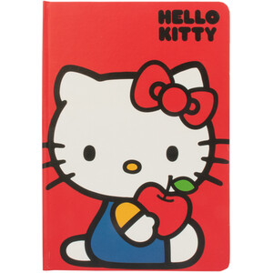 Hello Kitty A5 Casebound Notebook - Red by Bluesky