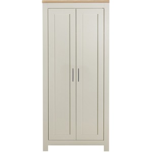 Wooden 4 Piece Furniture Set Wardrobe Chest of Drawers Bedsides Highgate - Cream by Birlea