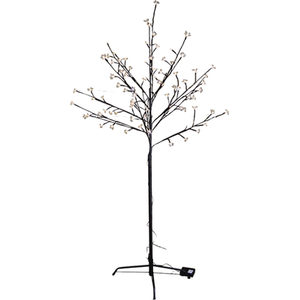 Cherry Blossom Tree with LED Lights and Timer - Cool White by Samuel Alexander