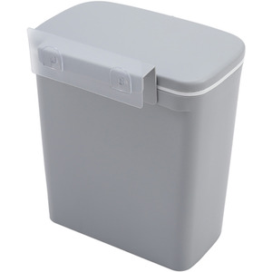 Kitchen Hanging Trash Can - White by lifeideas