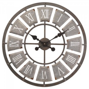 Garden Lincoln Wall Clock - Grey by Garden Mile