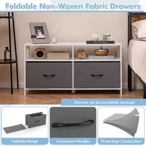 Storage Organiser Unit - White by Costway