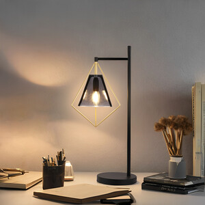 Parker Table Lamp - Black and Gold