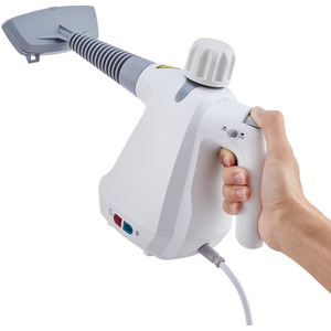Livingandhome 1000W Handheld Steam Cleaner - White, Grey by Livingandhome