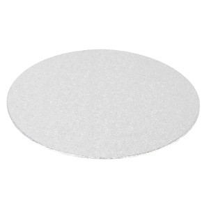 Round Thin Cake Board - Silver / 25.4cm