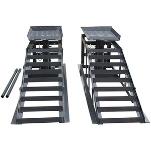 Switzer Lift 2 Ton Hydraulic Vehicle Car Ramp - Grey by SwitZer