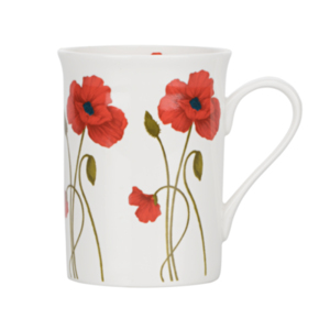 Stem Poppy Mug Bone China