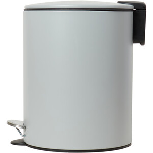 Round Pedal Bin 5L - Grey