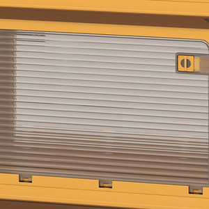 3-Tier Large Collapsible Storage Bins - Yellow by Costway