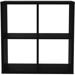 Mauro 2x2 Shelving Unit - Black