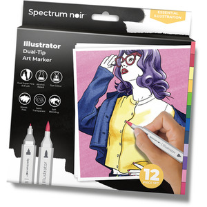 Spectrum Noir Illustrator 12 Pack by Spectrum Noir