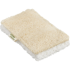 Cooks Professional Eco Sponge with Scourer 6 Pack - Neutral by Cooks Professional