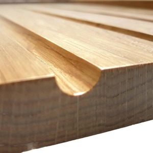 Wooden Draining Board Traditional Belfast Butler Sink - Brown New by NOVECRAFTO