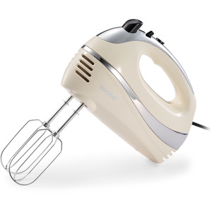300W Electric Hand Mixer with 3 Attachments by VonShef