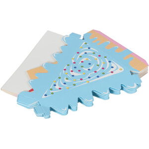 Pack of 8 Cake Boxes - Blue