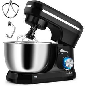 Electric Black Stand Mixer - Black by VonShef