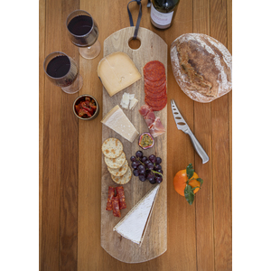MasterClass Serving Platter Gourmet Prep Extra Long Mango Plank - Brown by MASTERCLASS