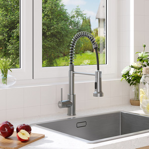 Stainless Steel Mixer Tap with Explosion-Proof Inner Tube by Livingandhome