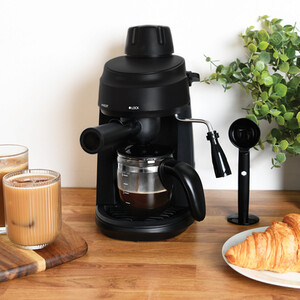 3.5 Bar Coffee Machine with Frothing Function - Black by My Kitchen