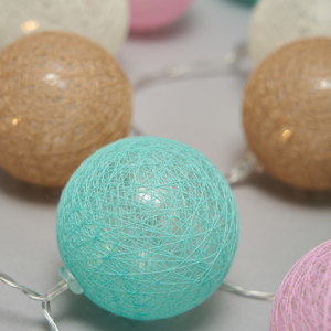 Glow LED String Lights - Pom Pom by Litecraft