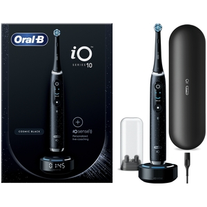 Oral-B iO Series 10 Cosmic Black Electric Rechargeable Toothbrush - Black by Oral-B