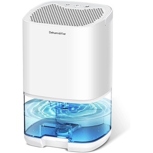 Portable Dehumidifier for Home and Office - White