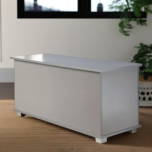 Wooden Storage Box Bedroom Furniture - Grey by Pirlo Plush