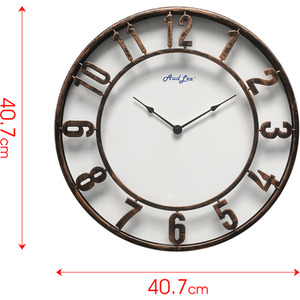 Brush Bronze Clock - Brush Bronze by Audlee