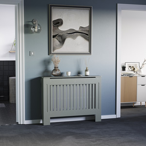 Chelsea Radiator Cover - Grey / 112cm by Vida Designs