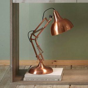 LED Desk Lamp Reading Lamp - Copper by Pacific Lifestyle