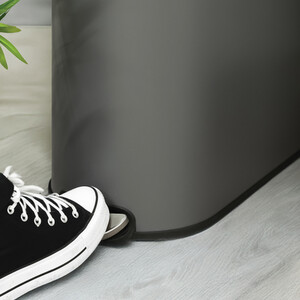 Living Solutions Butterfly Recycle Bin - Grey