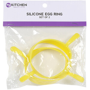 Set of 2 Silicone Egg Rings