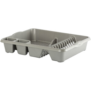 Casa Large Dish Drainer - Metallic by Wham