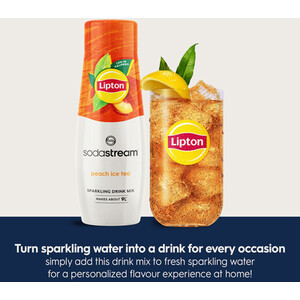 SodaStream Lipton Iced Tea Peach Syrup - Orange by SodaStream