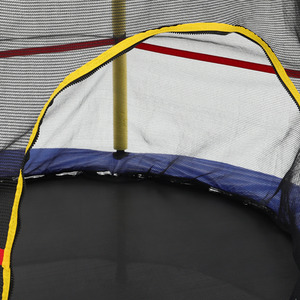 Children's Trampoline with Safety Net and Enclosure by Livingandhome