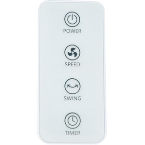 Portable Pedestal Fan Air Circulator - Black & White by Jack Stonehouse