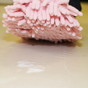 Ghost Chenille Slippers - Pink