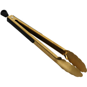 Kaiseki Metal Tongs - Gold