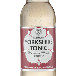 Strawberry and Pomegranate Yorkshire Tonic 200ml x 24 by Yorkshire Tonic