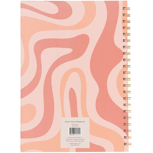 Desert Haze Notebook A4 - Pink or Blue