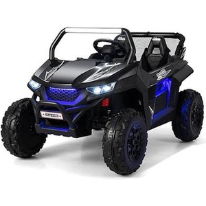 Kids Electric Ride On UTV - Black by Costway