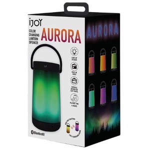 Aurora Light Up Lantern Speaker - Black by IJoy