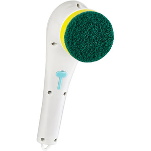 Waterproof 5-in-1 Electric Handheld Cleaning Brush - White by Livingandhome