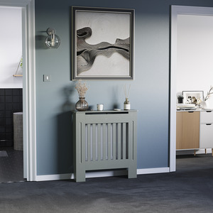 Chelsea Radiator Cover - Grey / 78cm by Vida Designs