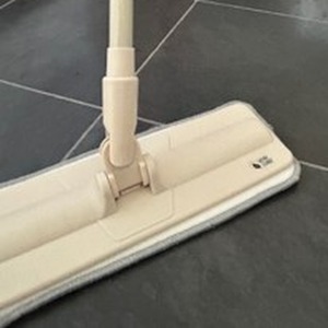 Greener Cleaner Telescopic Handle Microfibre Mop Cream - Cream by Greener Cleaner