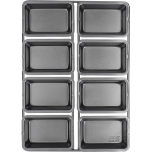 Loaf Tin Eight Hole - Grey by Chicago Metallic