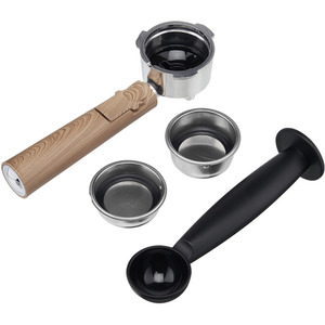 15-Bar Retro Espresso Coffee Machine - Nordic Grey by Cooks Professional