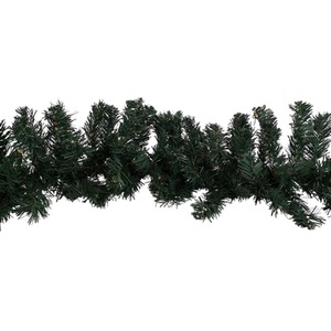 Plain Christmas Garland with 200 Tips - Green by Samuel Alexander